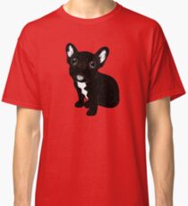 Camiseta clásica Lindo perrito Brindle Frenchie