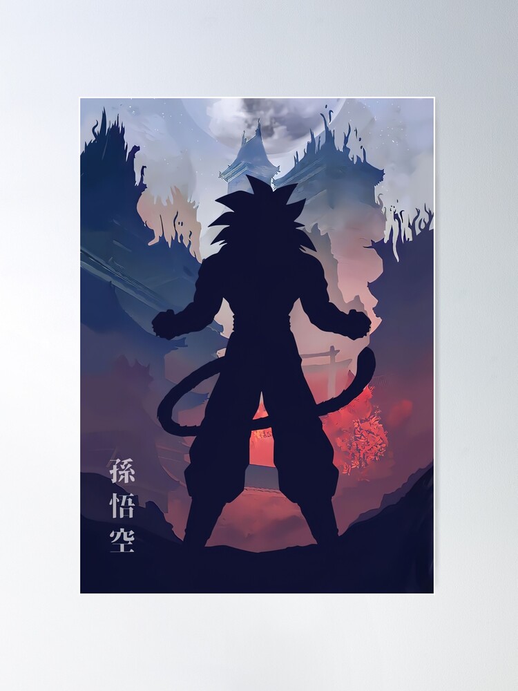 Goku vs Raditz Poster for Sale by LaurenIrmen28