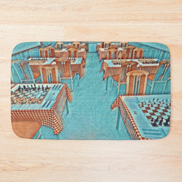 Item preview, Empty Chess Playing Room designed and sold by REALDesign-Shop.