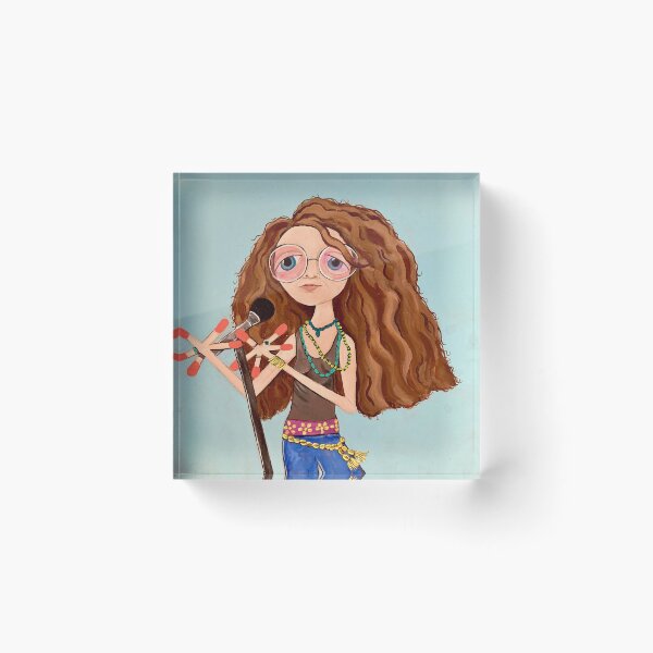 Item preview, Janis Joplin designed and sold by juliet-paints.