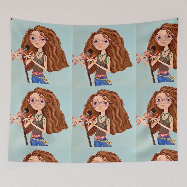 Item preview, Janis Joplin designed and sold by juliet-paints.