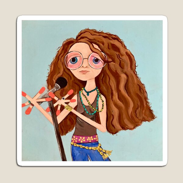 Item preview, Janis Joplin designed and sold by juliet-paints.