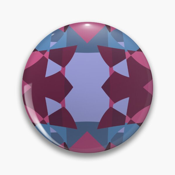 Item preview, Abstract Patchwork Shapes Angles Curves Triangles Maroon Pink designed and sold by AraljanFusion.