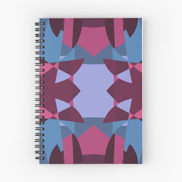 Item preview, Abstract Patchwork Shapes Angles Curves Triangles Maroon Pink designed and sold by AraljanFusion.