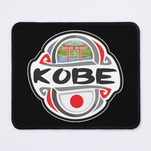 Item preview, Kobe Japan Flag Badge Travel Souvenir Stamp designed and sold by TeeHome.