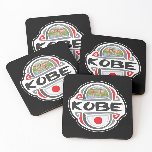 Item preview, Kobe Japan Flag Badge Travel Souvenir Stamp designed and sold by TeeHome.