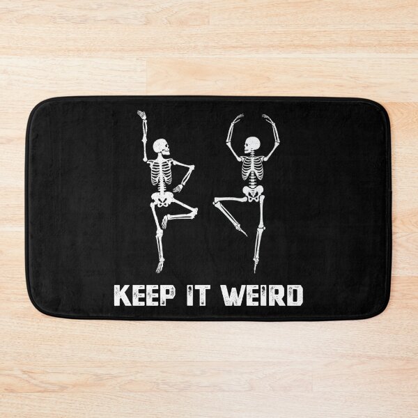 Item preview, Keep It Weird Dancing Skeleton designed and sold by Blok45.