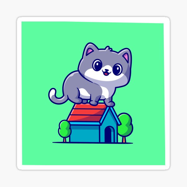 Beautiful ,kitty Sticker