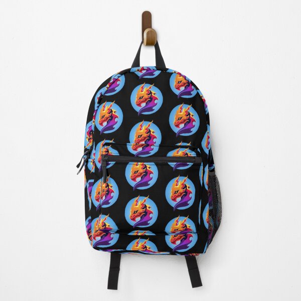 Item preview, Colourful Vector Graphic Luck Dragons Head Design designed and sold by LuckDragonGifts.