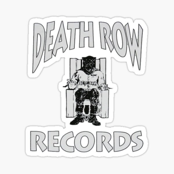 "death row records" Sticker for Sale by Artiste20 Redbubble