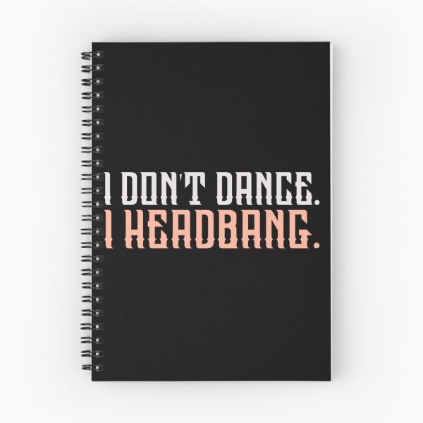 Item preview, I Don T Dance I Headbang Pullover Hoodie designed and sold by denissebla.