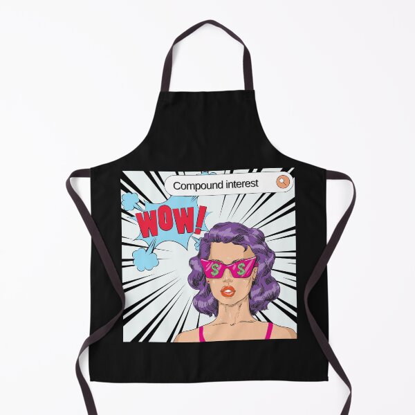 Item preview, Compound Interest Pop Art - Funny designed and sold by WINE-GHOUL.