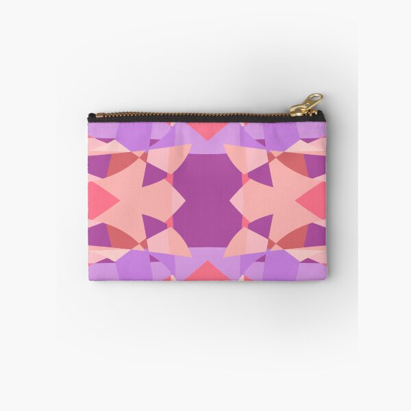 Item preview, Abstract Patchwork Shapes Angles Curves Triangles Purple designed and sold by AraljanFusion.