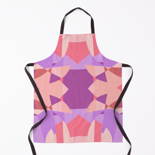 Item preview, Abstract Patchwork Shapes Angles Curves Triangles Purple designed and sold by AraljanFusion.