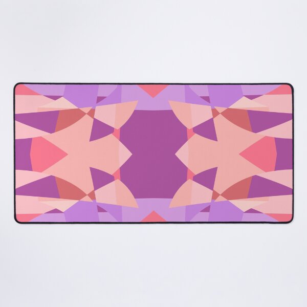 Item preview, Abstract Patchwork Shapes Angles Curves Triangles Purple designed and sold by AraljanFusion.