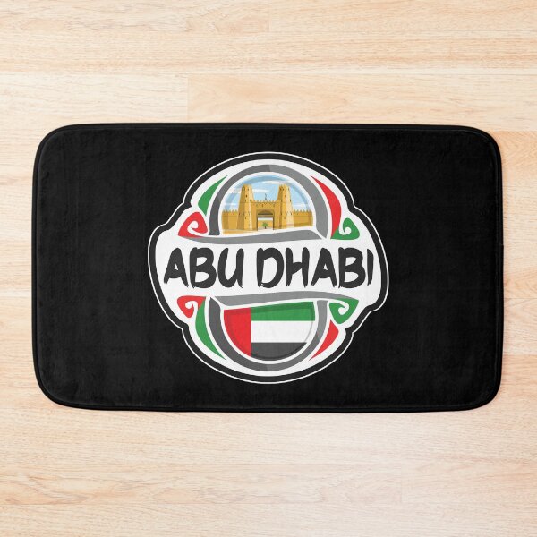 Item preview, Abu Dhabi UAE United Arab Emirates Flag Badge Travel Souvenir Stamp designed and sold by TeeHome.