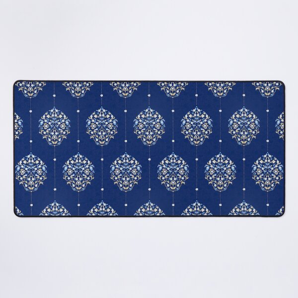 Item preview, Blue Flowers Pattern designed and sold by Anna Pogulyaeva.