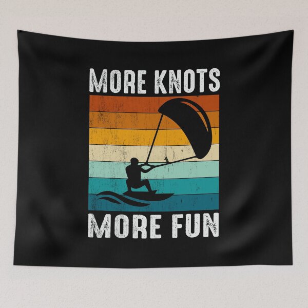 Item preview, Kitesurfing Kiteboarding Kiteboarder Kitesurf Vintage Retro designed and sold by TastefulTees.