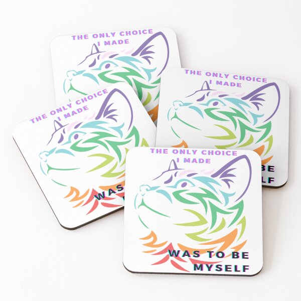 Item preview, the only choice i made was to be myself - pride cat powerful lgbtq designed and sold by fSocietyAUT.
