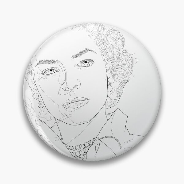 Item preview, Lauren Bacall Actress Coloring Book Page designed and sold by AlienPharaoh.