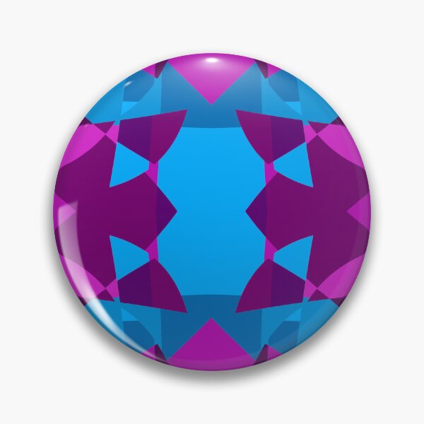Item preview, Abstract Patchwork Shapes Angles Curves Triangles Vibrant Pink designed and sold by AraljanFusion.
