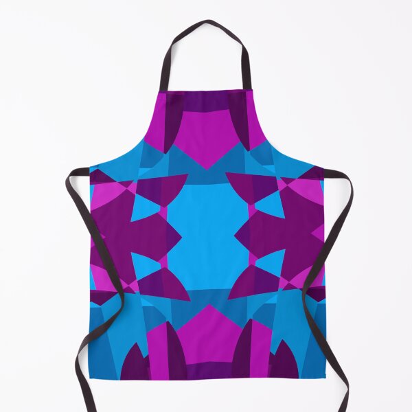 Item preview, Abstract Patchwork Shapes Angles Curves Triangles Vibrant Pink designed and sold by AraljanFusion.