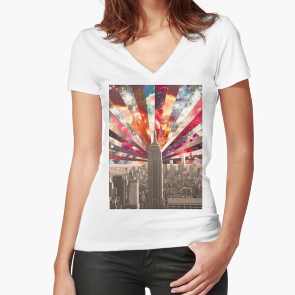 Superstar New York Fitted V-Neck T-Shirt