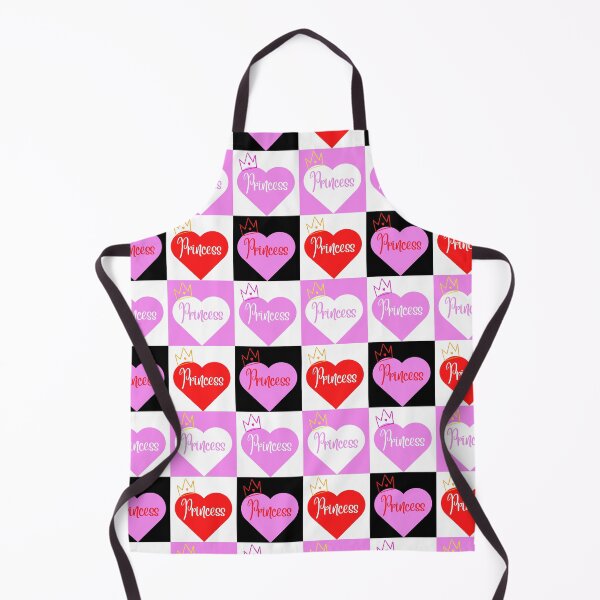 Artikelvorschau, Sissy-Prinzessin-Herz-Quadrat-Muster - rosa weißes Schwarzes entworfen und verkauft von SISSY4SISSIES.