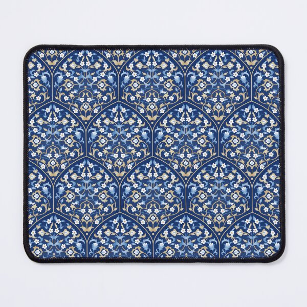 Item preview, Blue Flowers Pattern designed and sold by Anna Pogulyaeva.