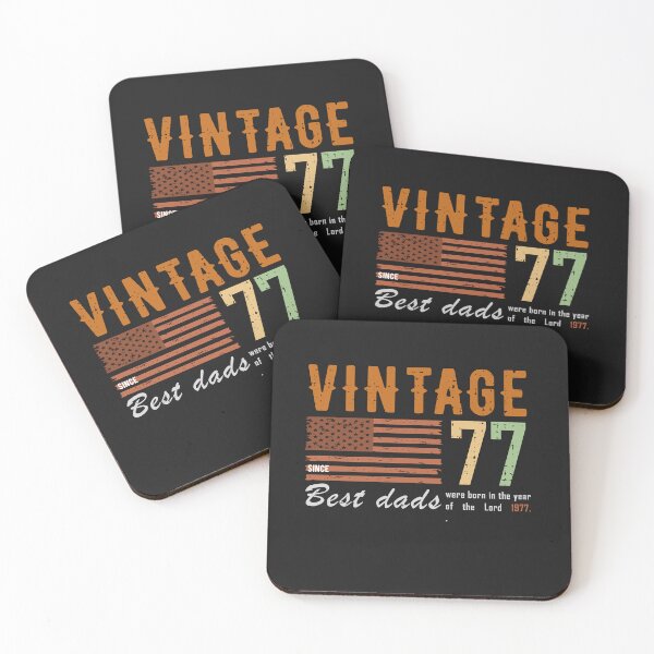 Item preview, Copy of Vintage since 1977 best dad gift, best dad birthday gift, for awesome dad. designed and sold by cocochi.