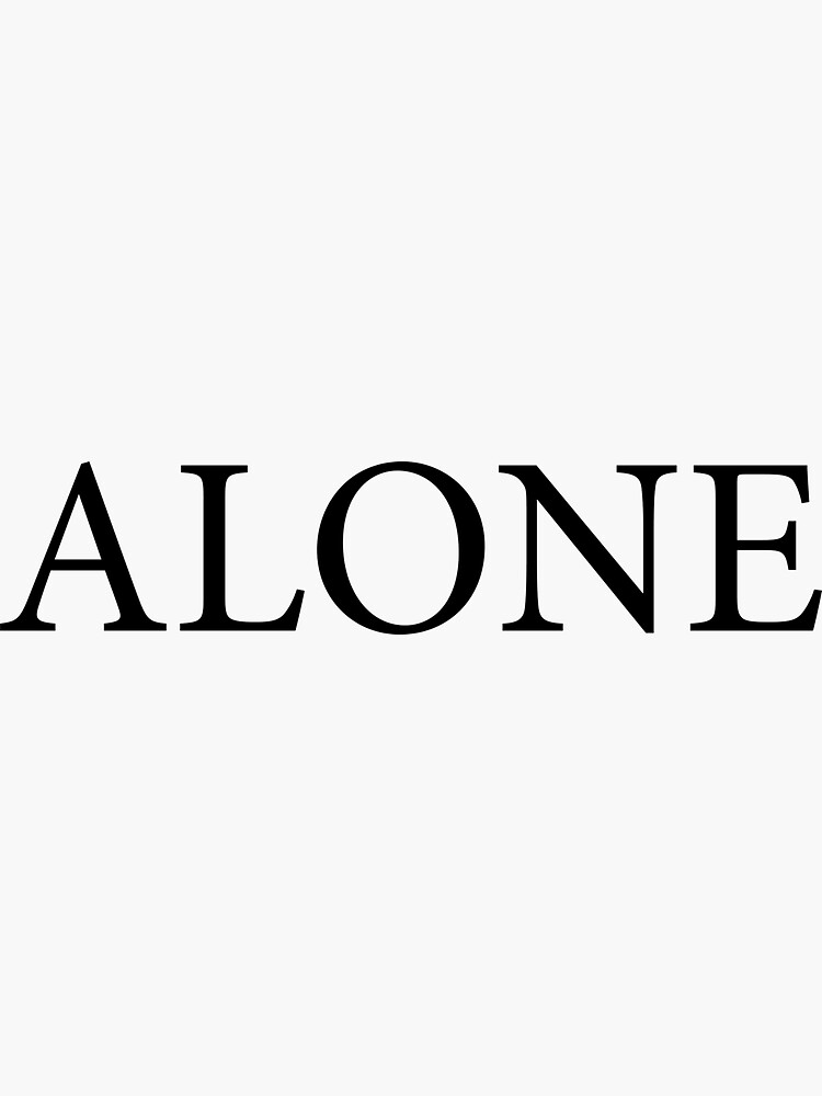 How to pronounce alone