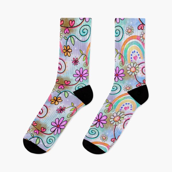 Item preview, Garden of Whimsy 12 - Rainbow Hearts designed and sold by the-Nerdlings.