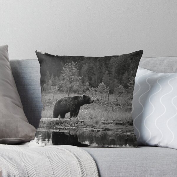 Item preview, The dark prince. Brown bear bw designed and sold by Jouko Lehto Photography.