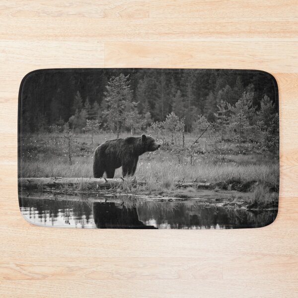 Item preview, The dark prince. Brown bear bw designed and sold by Jouko Lehto Photography.