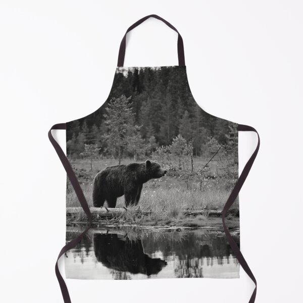 Item preview, The dark prince. Brown bear bw designed and sold by Jouko Lehto Photography.
