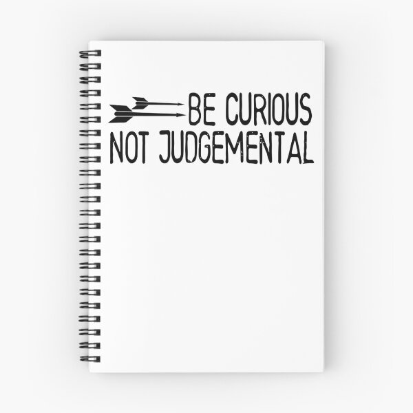 Item preview, Be Curious Not Judgemental - Football Ted Wise Quote For Football Masters And Players designed and sold by Heddar Badreddine.