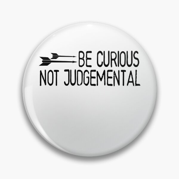 Item preview, Be Curious Not Judgemental - Football Ted Wise Quote For Football Masters And Players designed and sold by Heddar Badreddine.