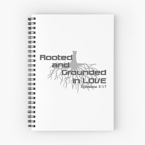 Item preview, Christian Design - Rooted and Grounded in Love -Ephesians 3 verse 17 designed and sold by simplydesignart.