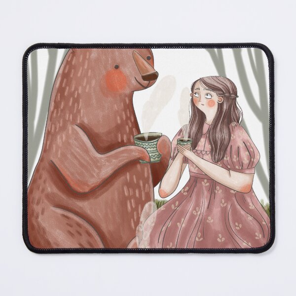 Item preview, Tea time with Mr. Bear designed and sold by Dominika Farkašová.