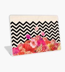 Chevron Flora II Laptop Skin