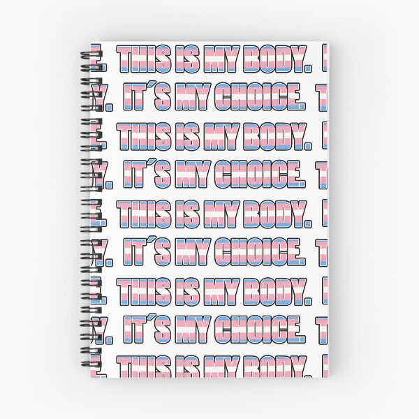 Item preview, ¡Los derechos trans son derechos humanos! Este es mi cuerpo, es mi elección designed and sold by Memockend.