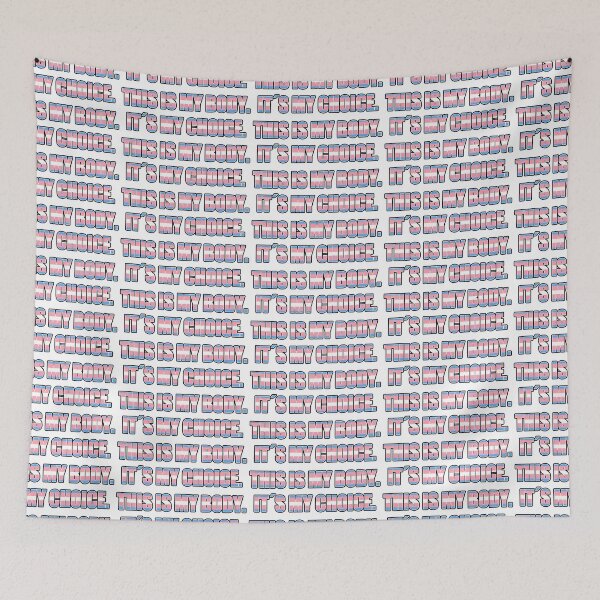 Item preview, Trans rights are human rights! This is my body, it´s my choice designed and sold by Memockend.