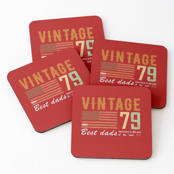 Item preview,  Vintage since 1979 best dad gift, best dad birthday gift, for awesome dad. designed and sold by cocochi.