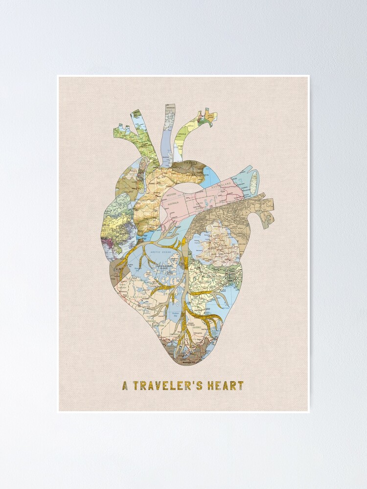 Alternate view of A Traveler's Heart Poster