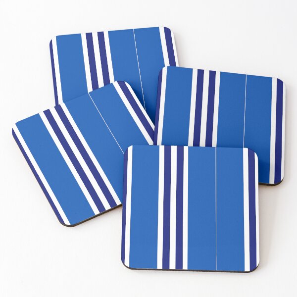 Item preview, Simple Stripe Pattern Design in Blue and White designed and sold by NellVerde.