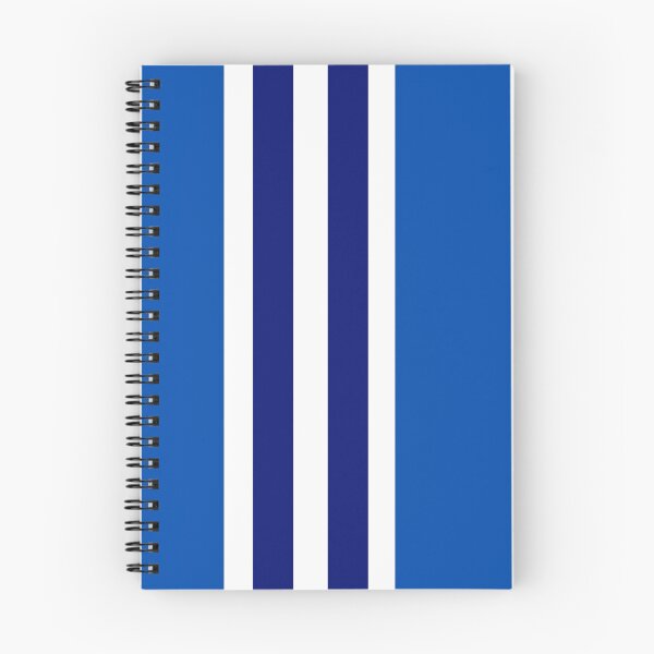 Item preview, Simple Stripe Pattern Design in Blue and White designed and sold by NellVerde.