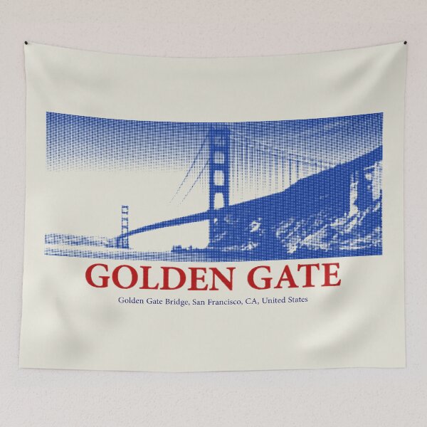 Item preview, Golden Gate Vintage Style designed and sold by Yeaha.