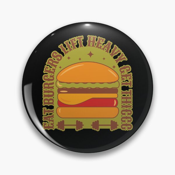 Item preview, Eat Burgers Lift Heavy Get Thiccc designed and sold by Styler Design.