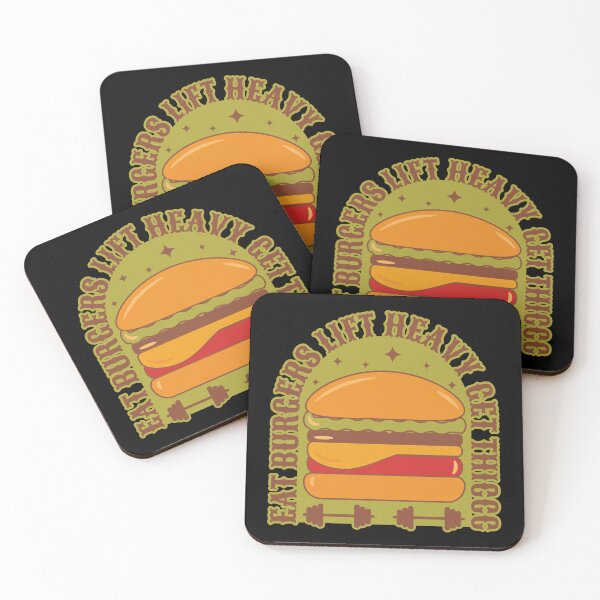 Item preview, Eat Burgers Lift Heavy Get Thiccc designed and sold by Styler Design.
