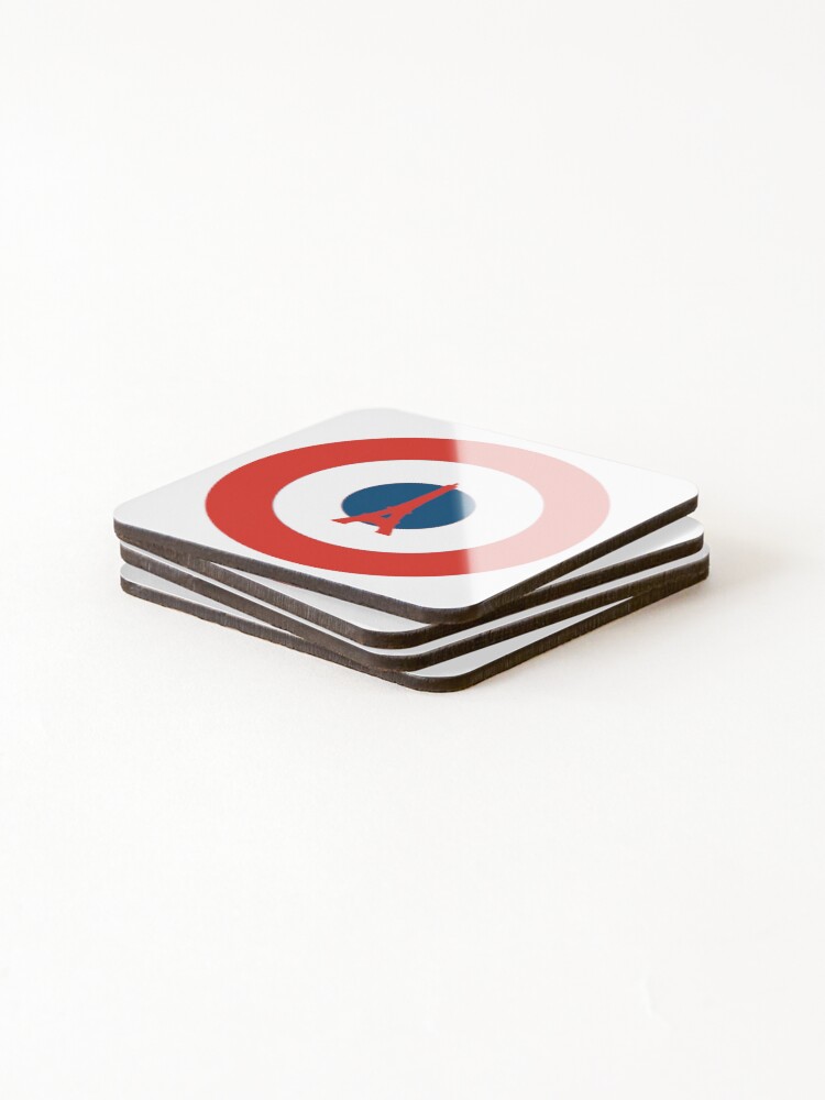 Thumbnail 4 of 5, Coasters (Set of 4), Paris Retro Mod designed and sold by ModSupporters.